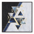 Tehzeeb Creations Golden Embossed Wall Painting | Grocsy