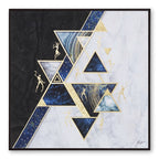 Tehzeeb Creations Golden Embossed Wall Painting | Grocsy
