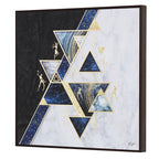 Tehzeeb Creations Golden Embossed Wall Painting | Grocsy