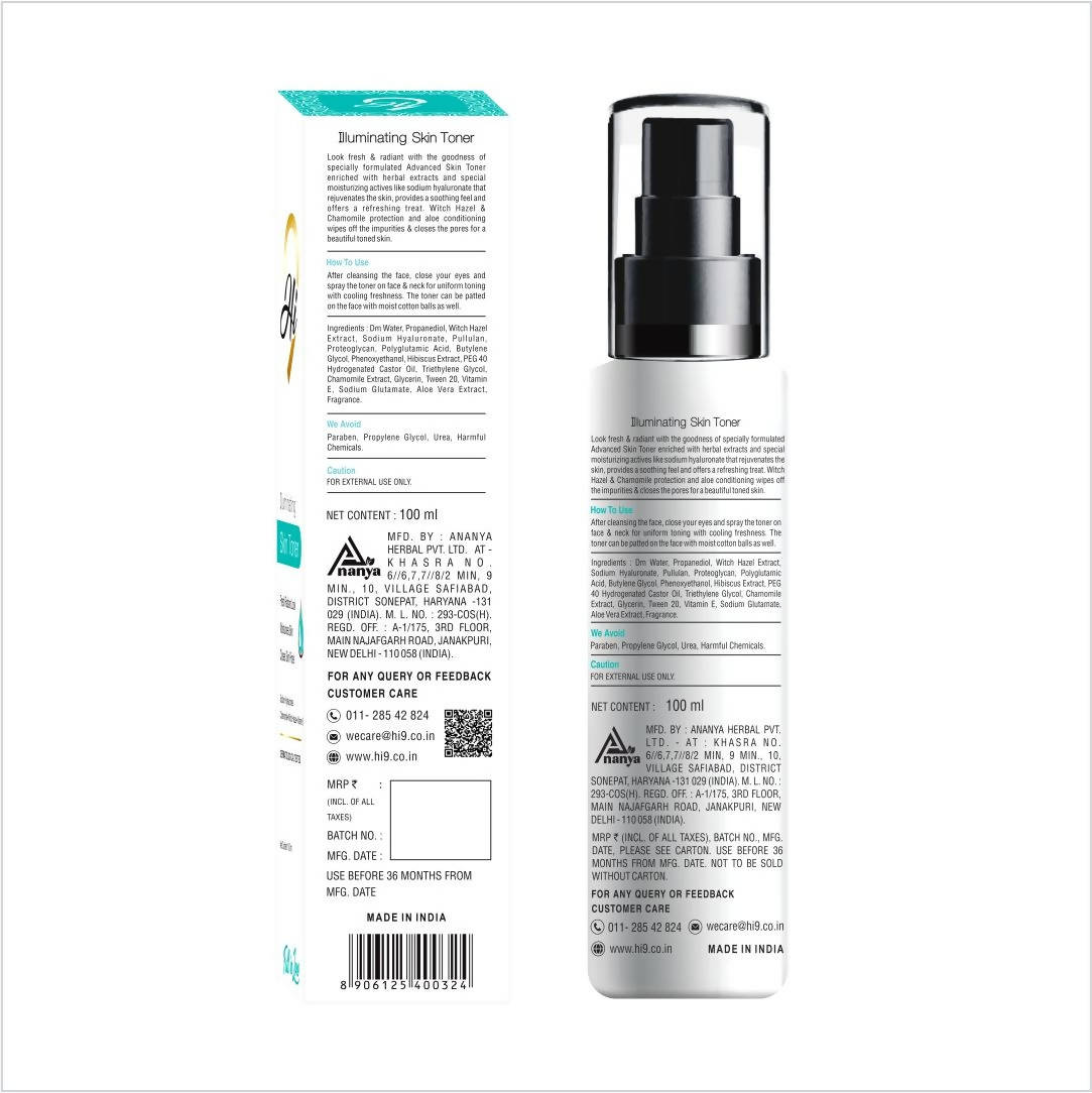 Hi9 Illuminating Skin Toner | Grocsy