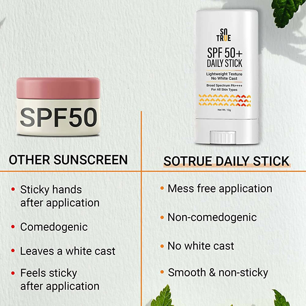 Sotrue SPF 50+ Daily Sunscreen Stick | Grocsy