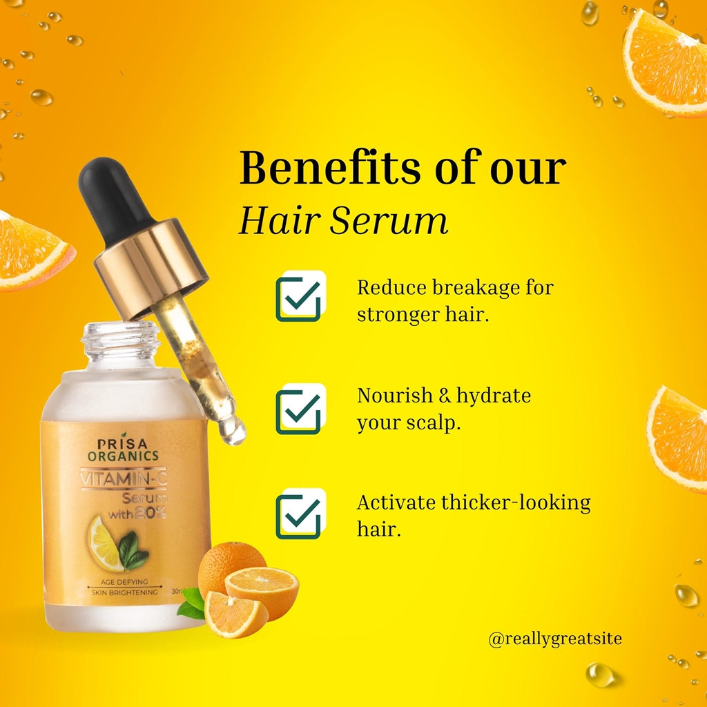Prisa Organics Vitamin-C Serum | Grocsy