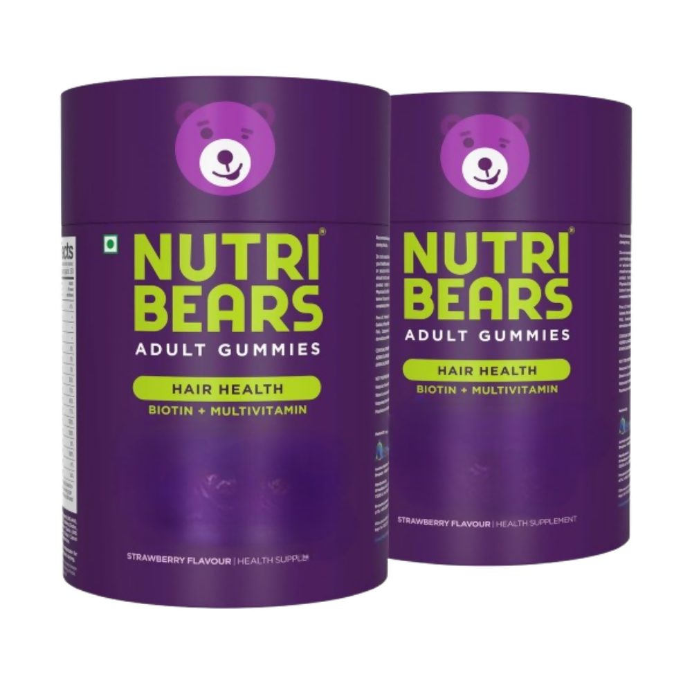 NutriBears Biotin Hair Gummies | Grocsy