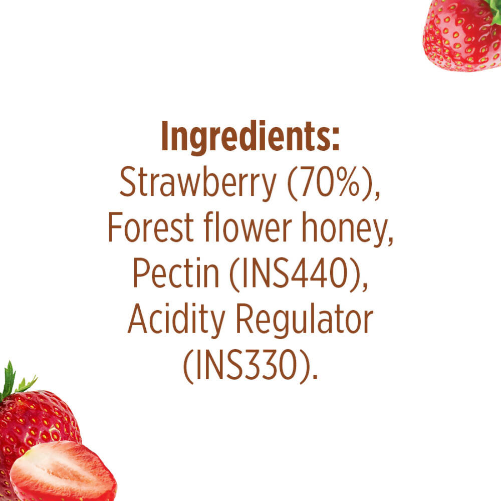 Eatopia Strawberry Honey Jam | Grocsy