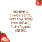Eatopia Strawberry Honey Jam | Grocsy