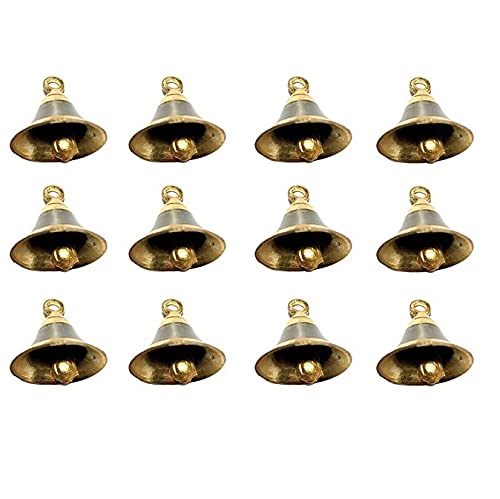 Uapan Brass Pooja Room Bells with J Hook | Grocsy