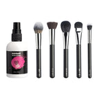 PAC Studio Face Series Brush Set (5 Brushes) with Cleaner Combo | Grocsy