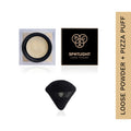 PAC Studio Spotlight Loose Powder with Pizza Puffa Black (Small) | Grocsy