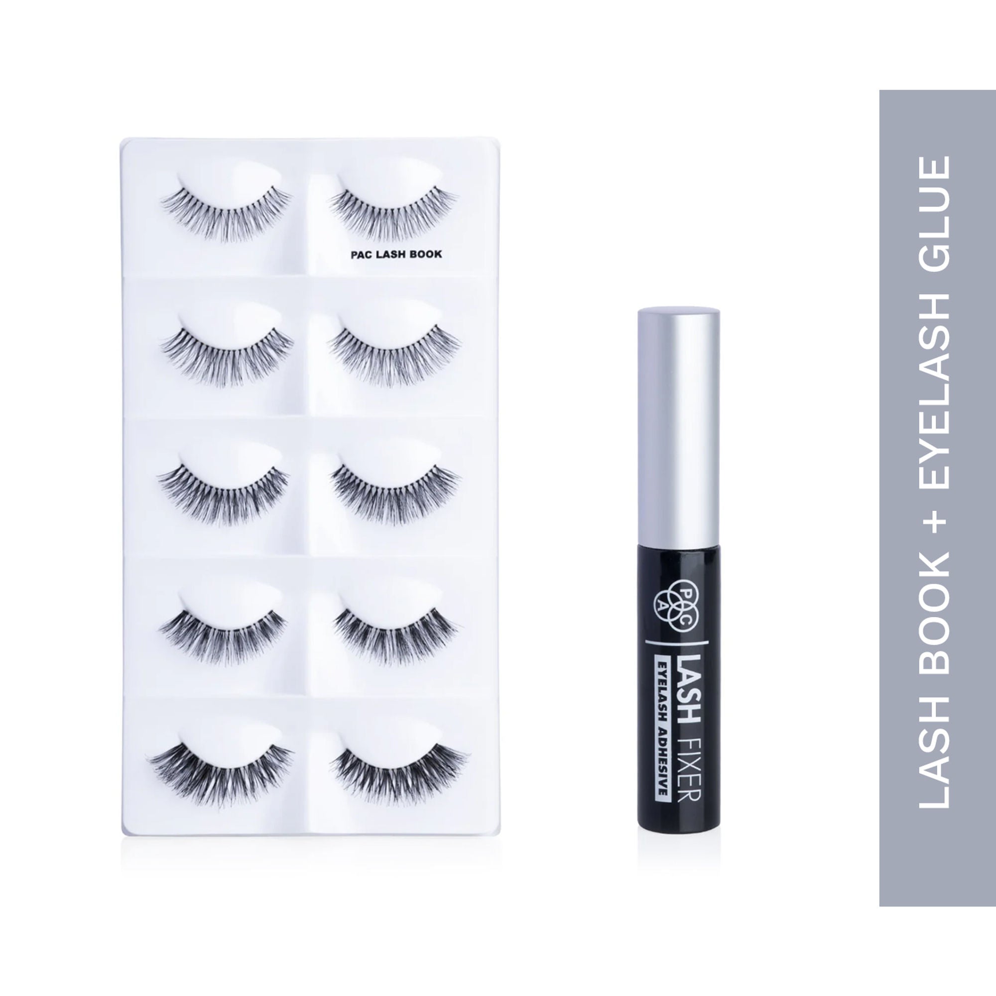 PAC Studio Lash Book Season 1 with Eyelash Glue - Black | Grocsy