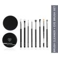 PAC Studio Eye Series Brush Set (8 Brushes) with Cleaner Combo | Grocsy