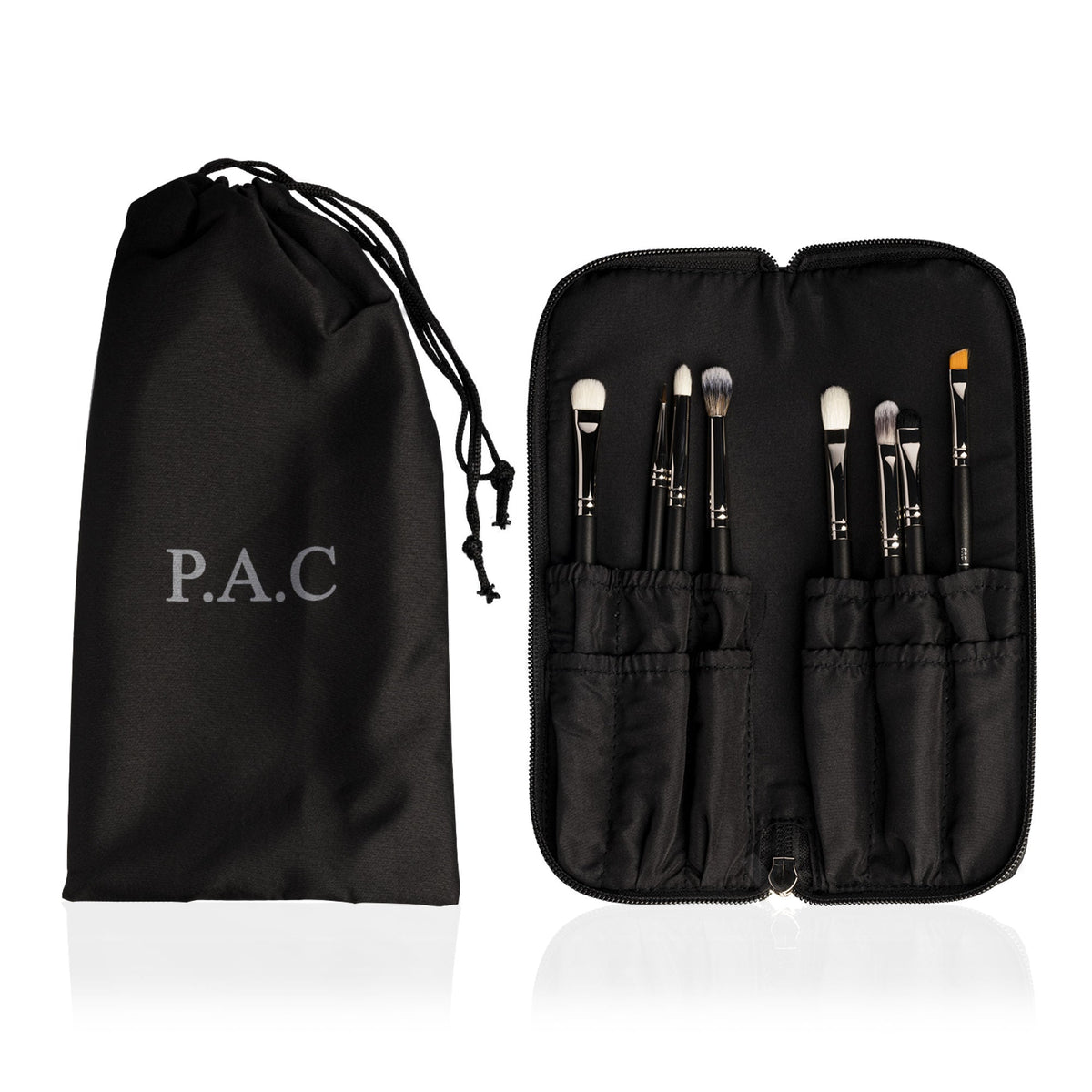 PAC Studio Eye Series Brush Set (8 Brushes) with Cleaner Combo | Grocsy