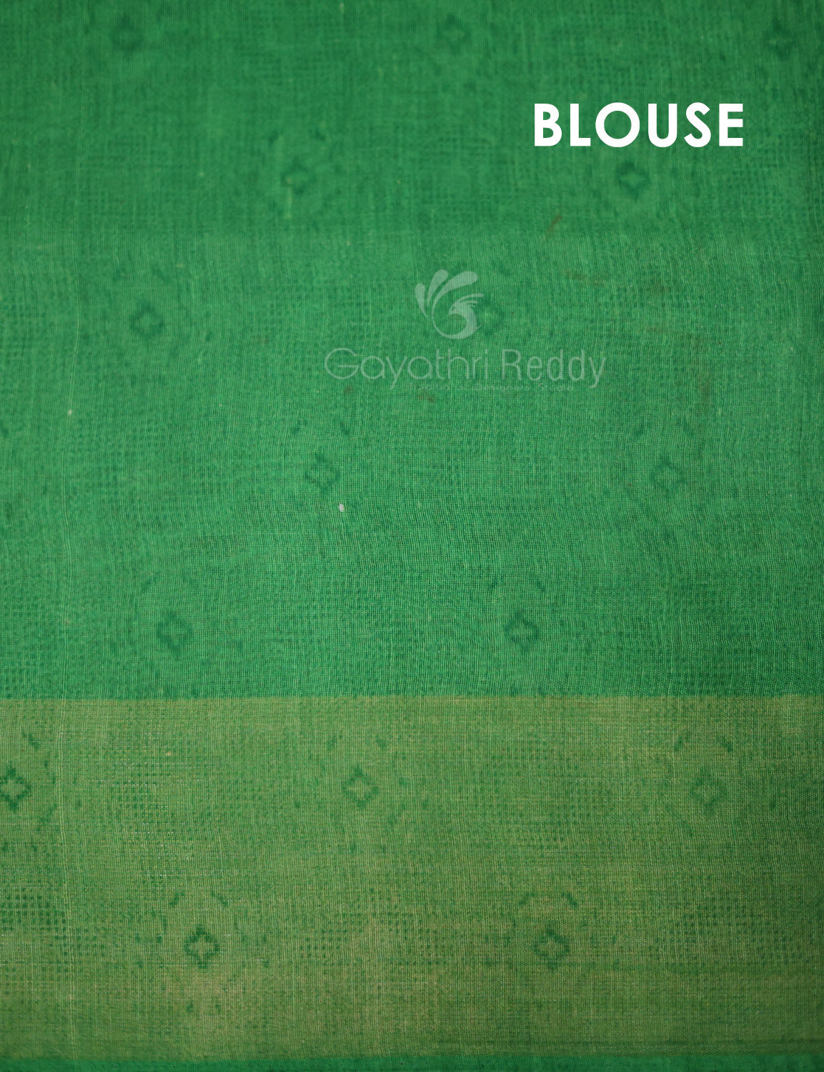 Shades of Maroon And Parrot Green Blouse Patola Print Semi Chanderi Saree By Gayathri Reddy Designer Studio | Grocsy