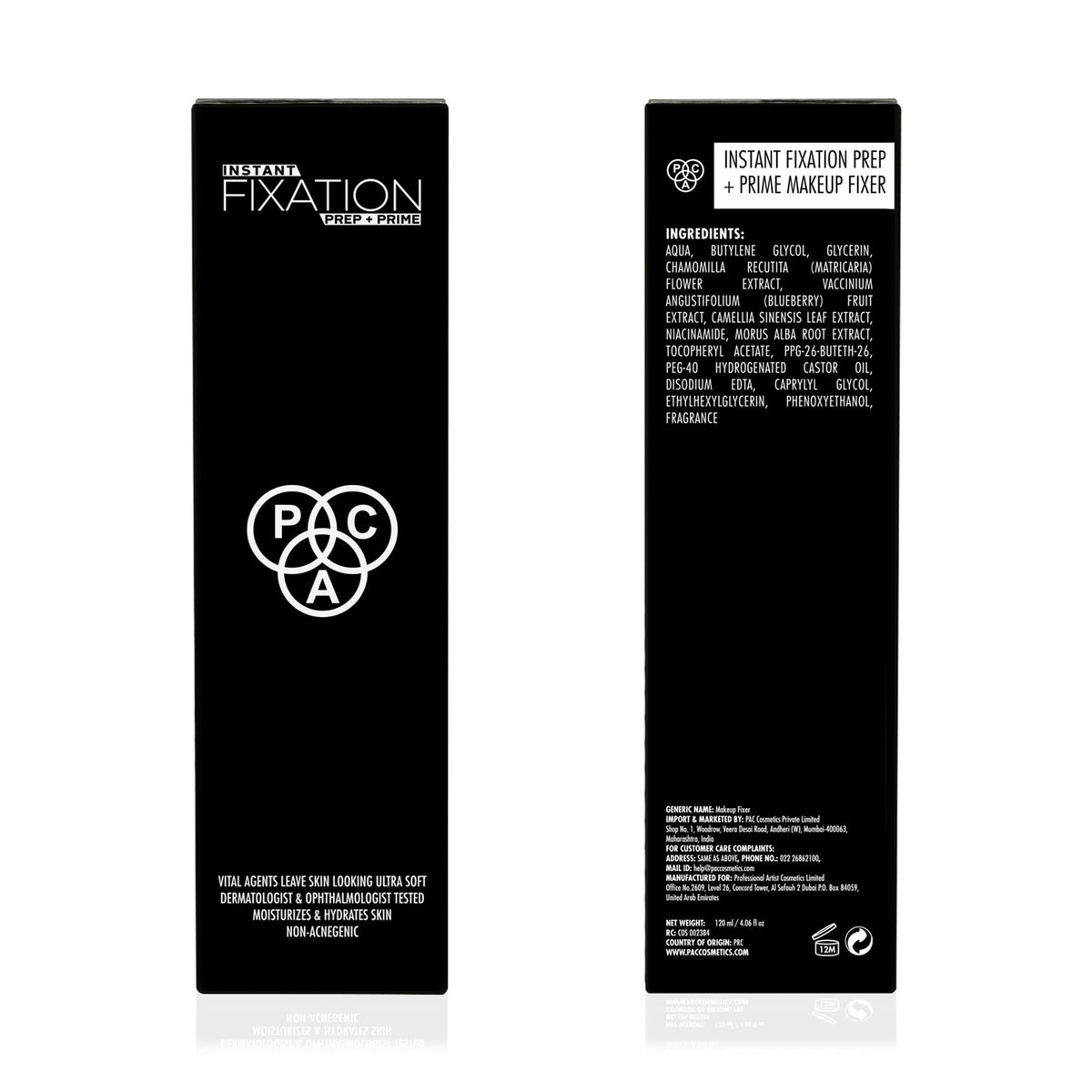 PAC Studio Instant Fixation Makeup Fixer | Grocsy
