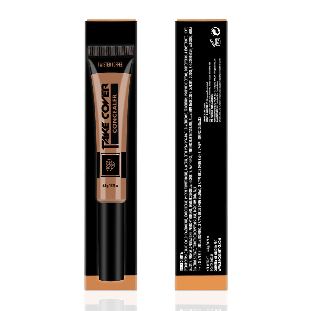 PAC Studio Take Cover Concealer - 14 Twisted Toffee | Grocsy