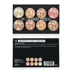 PAC Studio Glowing Goddess Highlighter Palette - Intense Glow, Silky Smooth Micro Pearls, Blends Seamlessly | Grocsy