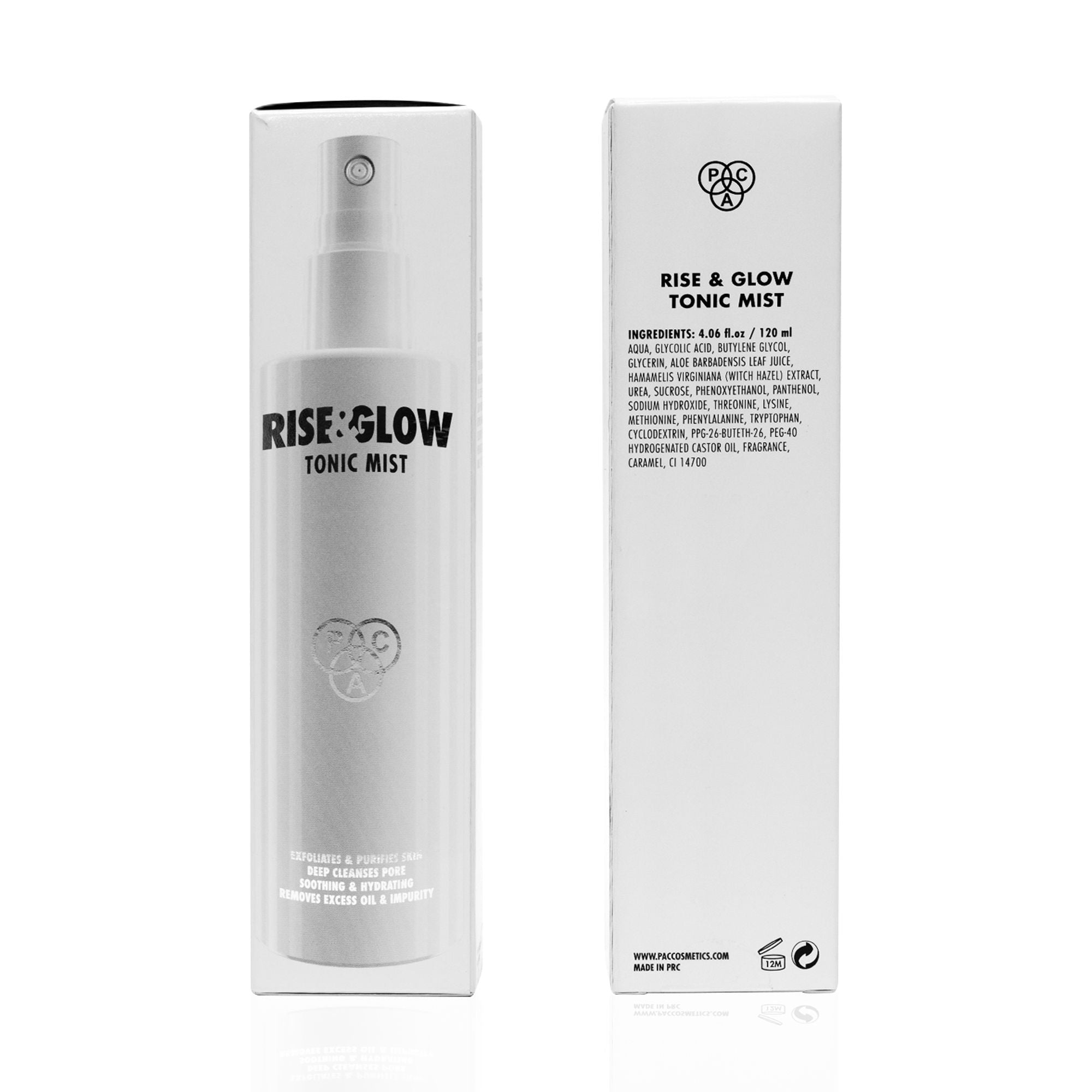 PAC Studio Rise & Glow Tonic Mist | Grocsy