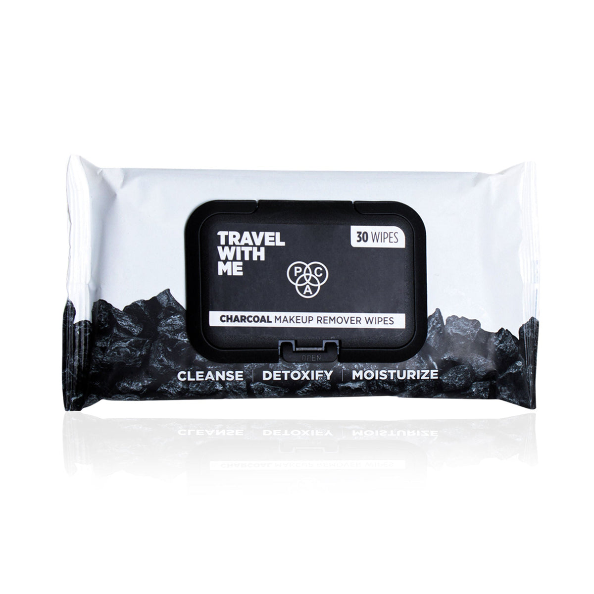 PAC Studio Travel With Me Charcoal Wipes | Grocsy