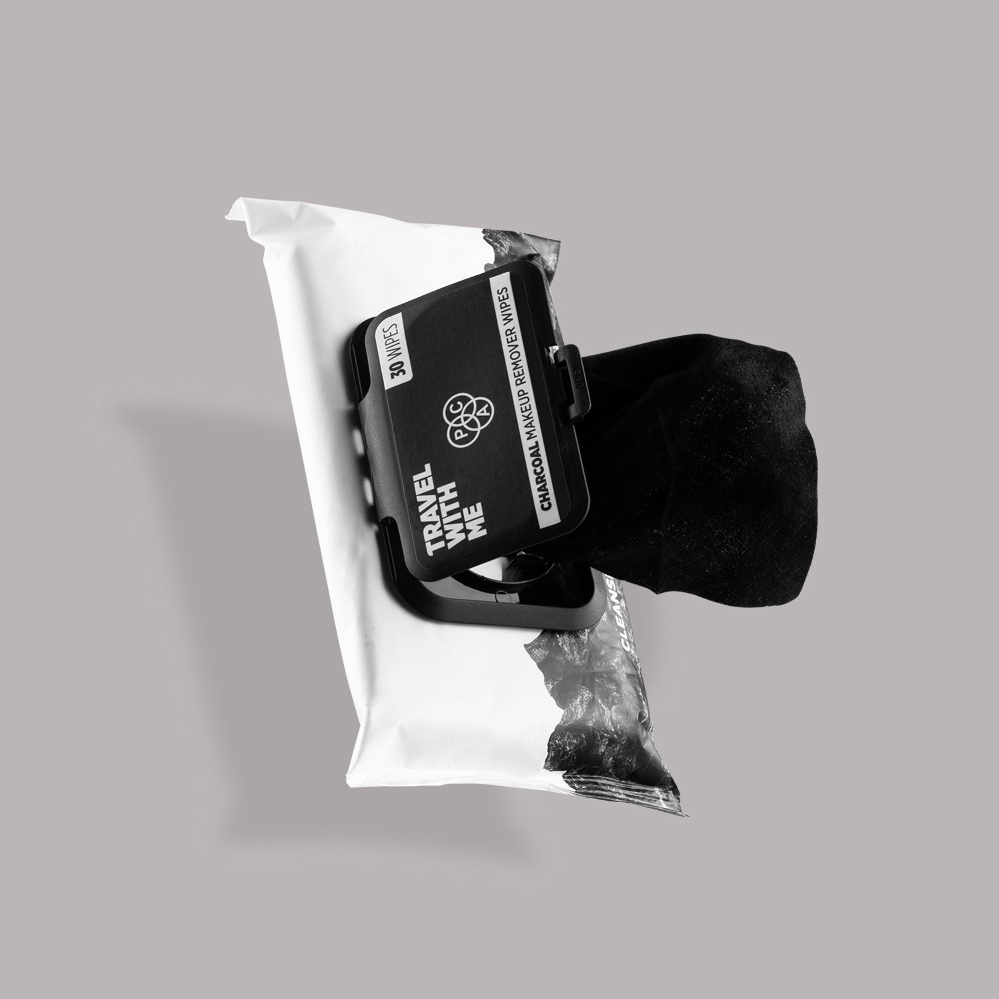 PAC Studio Travel With Me Charcoal Wipes | Grocsy