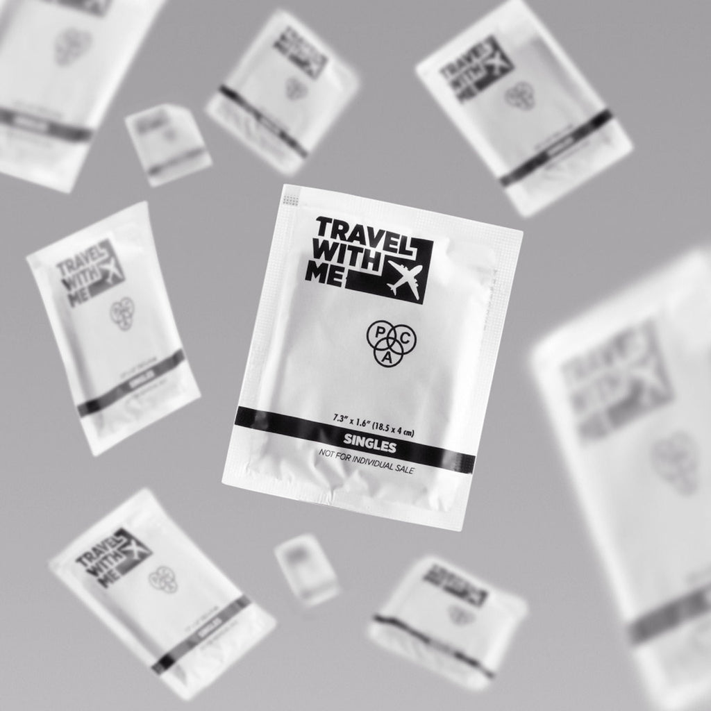 PAC Studio Travel With Me Charcoal Wipes (Singles) | Grocsy