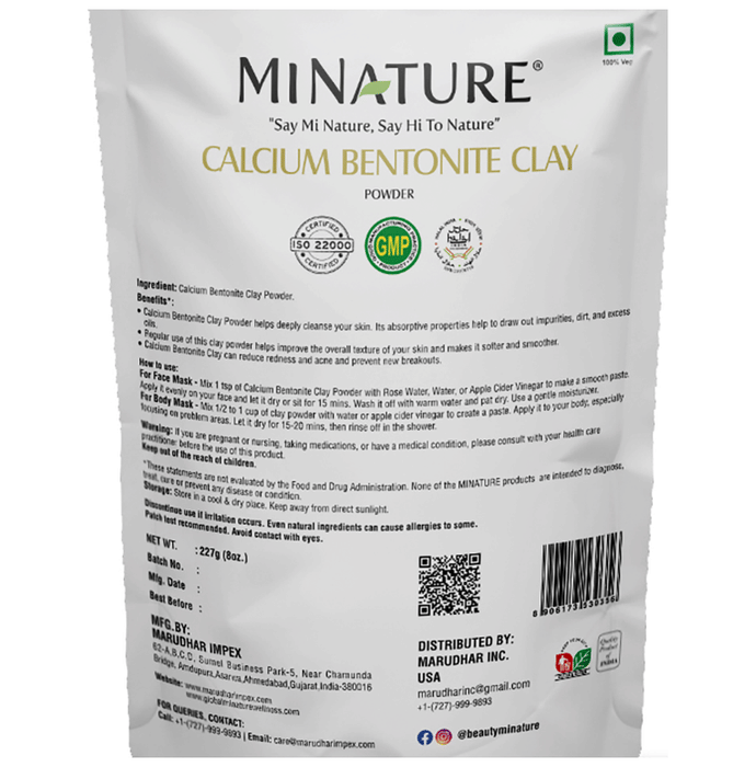 Minature Calcium Bentonite Clay Powder | Grocsy