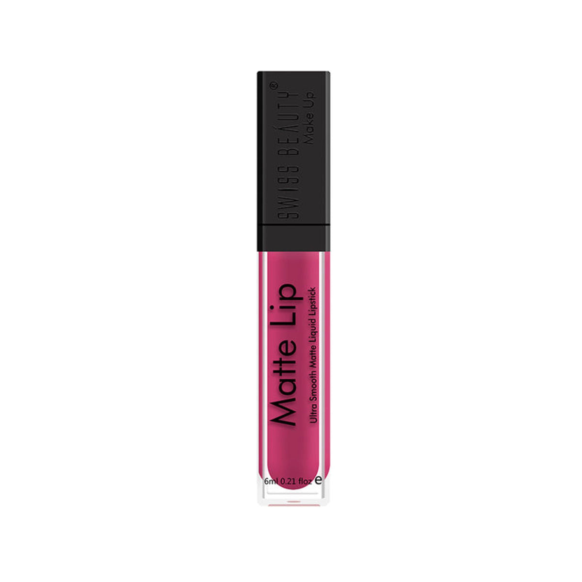 Swiss Beauty Ultra Smooth Matte Liquid Lipstick - 30 Fuschsia Pink | Grocsy