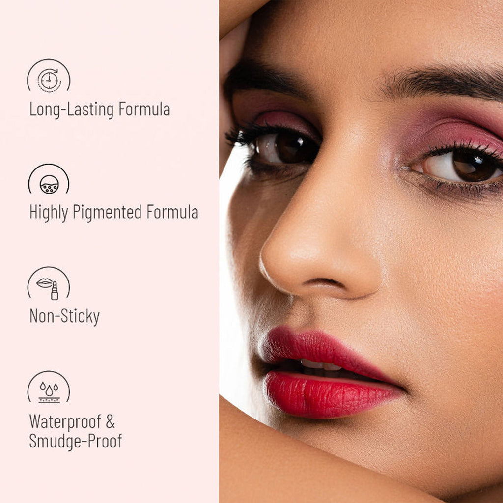 Swiss Beauty Ultra Smooth Matte Liquid Lipstick - Grape Wine | Grocsy