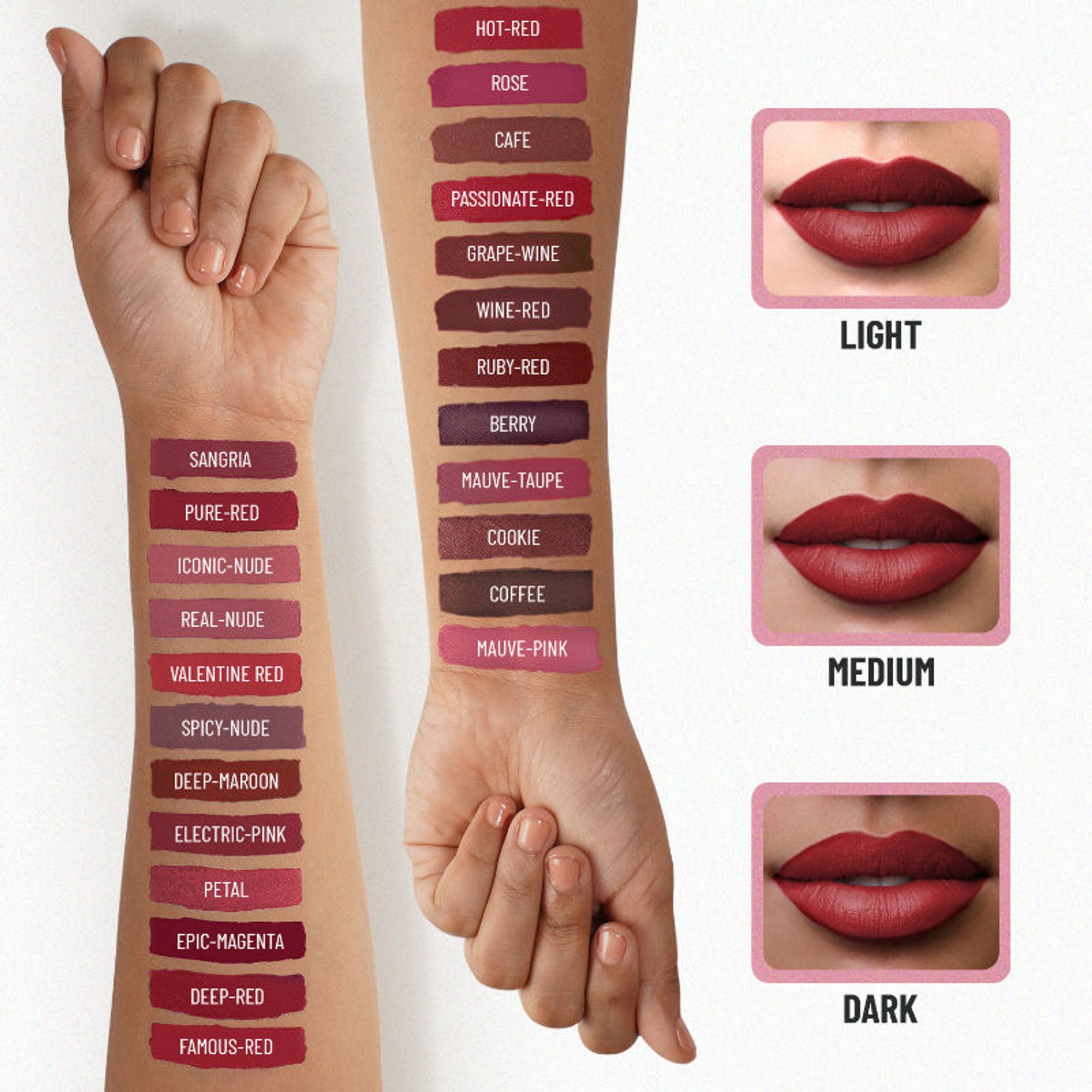 Swiss Beauty Ultra Smooth Matte Liquid Lipstick - 17 Petal | Grocsy