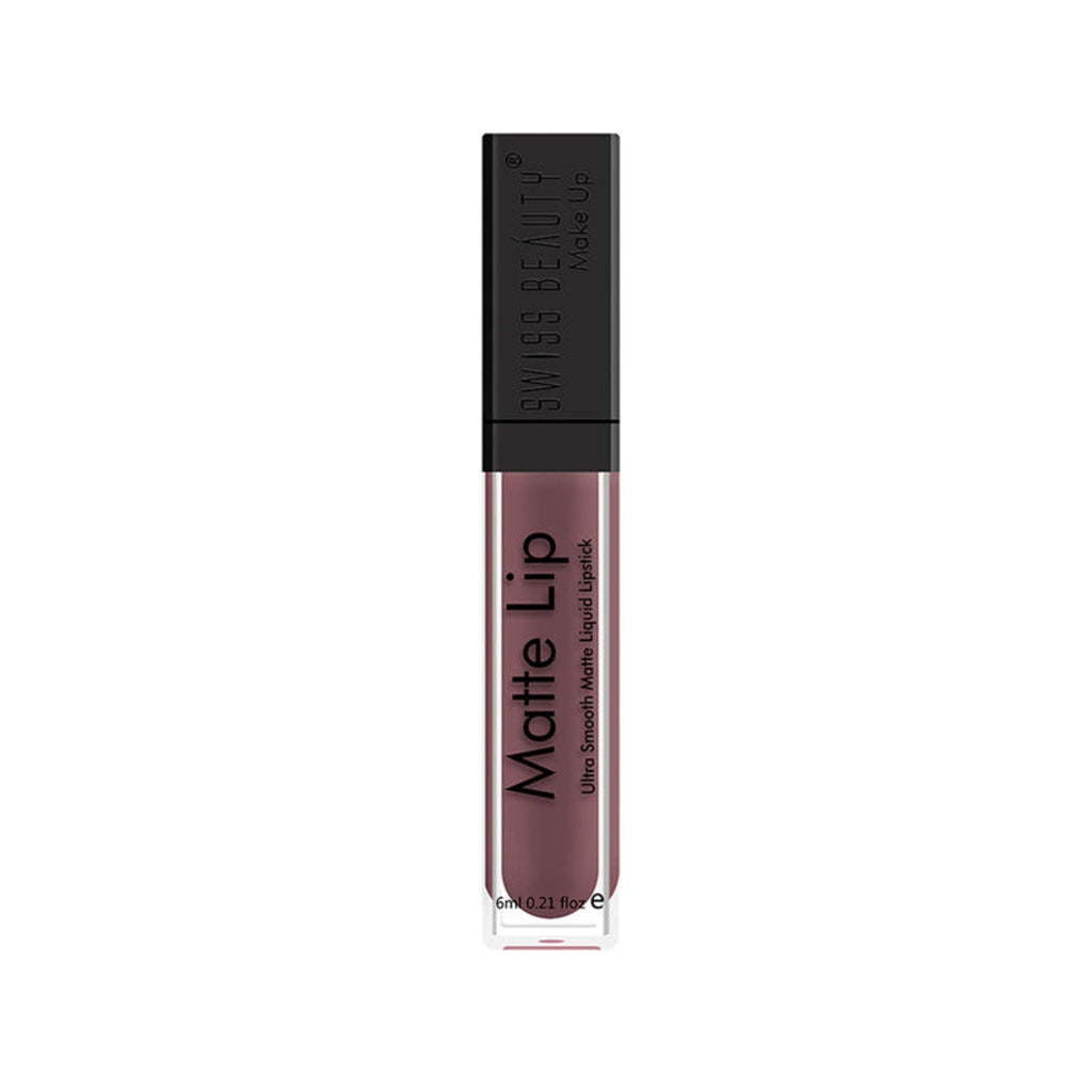 Swiss Beauty Ultra Smooth Matte Liquid Lipstick - 20 Spicy Nude | Grocsy