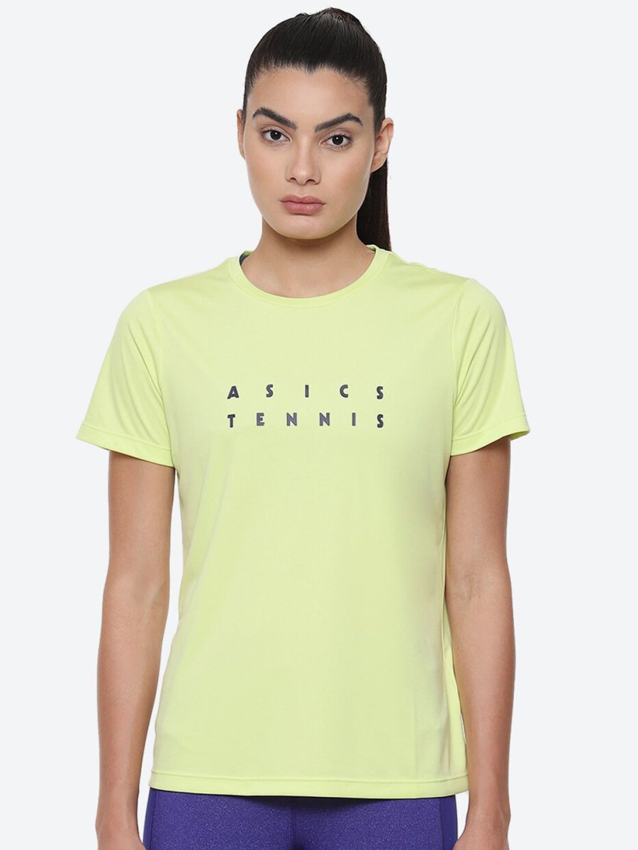 ASICS Court Graphic Round Neck T-Shirt | Grocsy