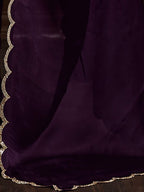 Saree Mall Embellished Border Pure Chiffon Sarees | Grocsy