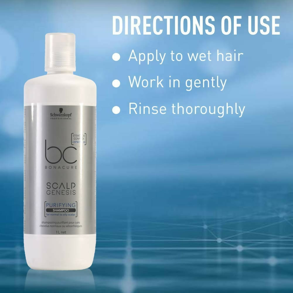 Schwarzkopf Professional Bonacure Scalp Genesis Purifying Shampoo | Grocsy