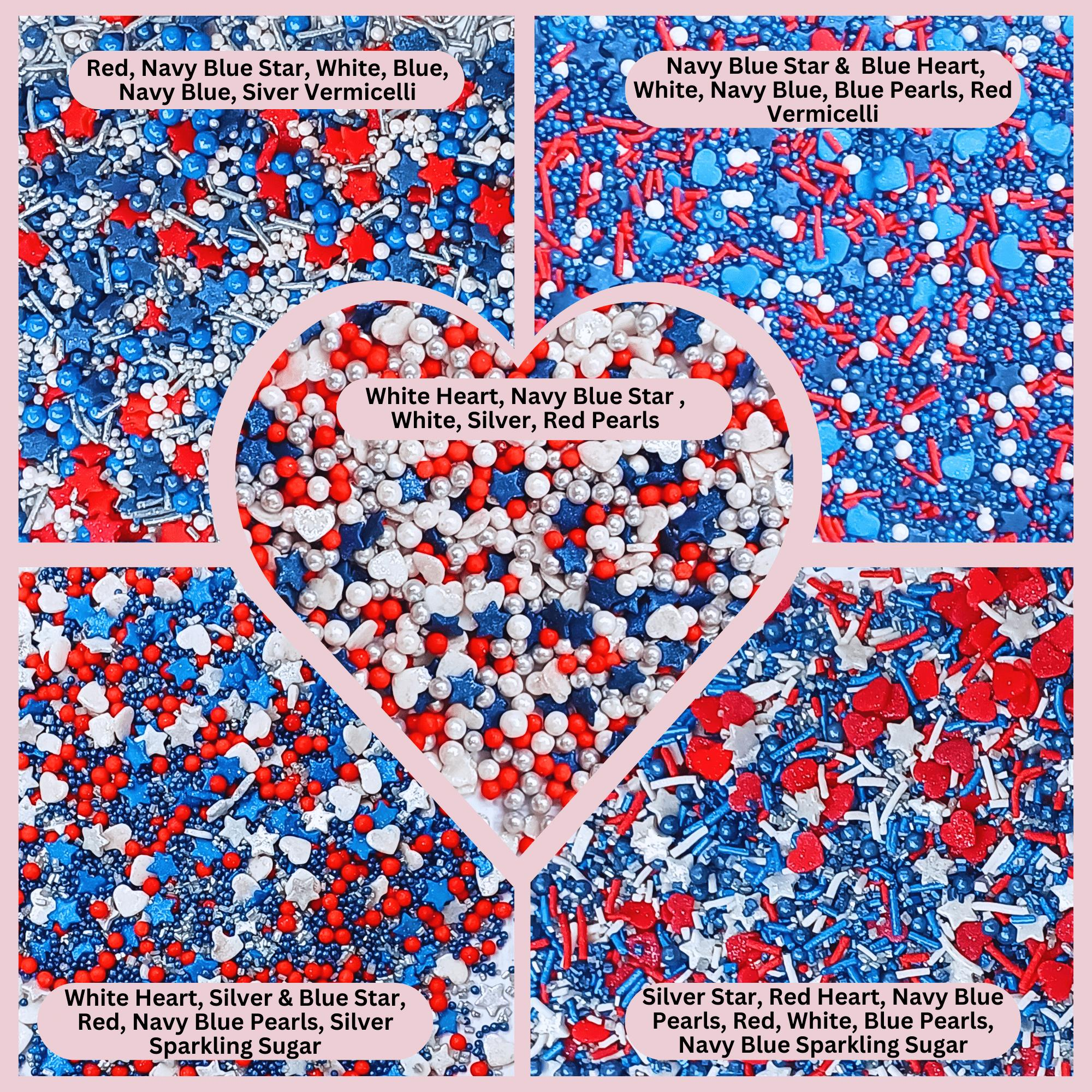Confect Hero's Triumph Patriotic Sprinkles | Grocsy