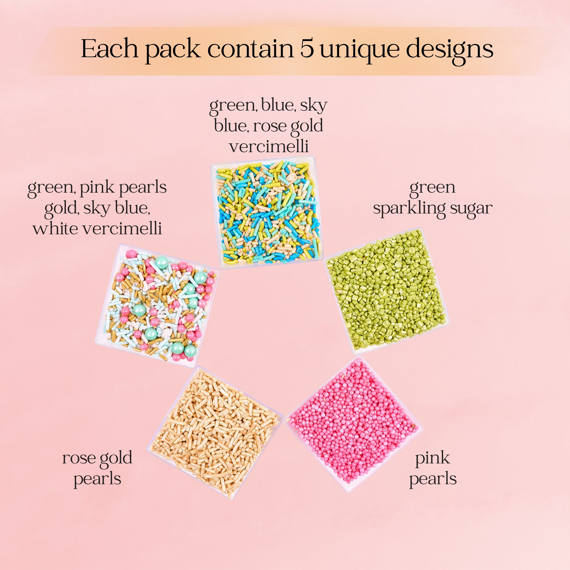Confect Fusion Mashup Sprinkles FM Multipack 23 | Grocsy