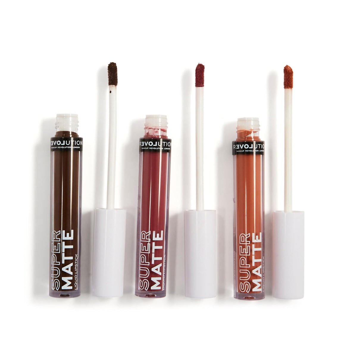 Makeup Revolution Relove Supermatte Liquid Lip Set - Wonder | Grocsy