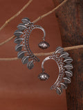 Shoshaa Silver-Plated Contemporary Ear Cuff | Grocsy