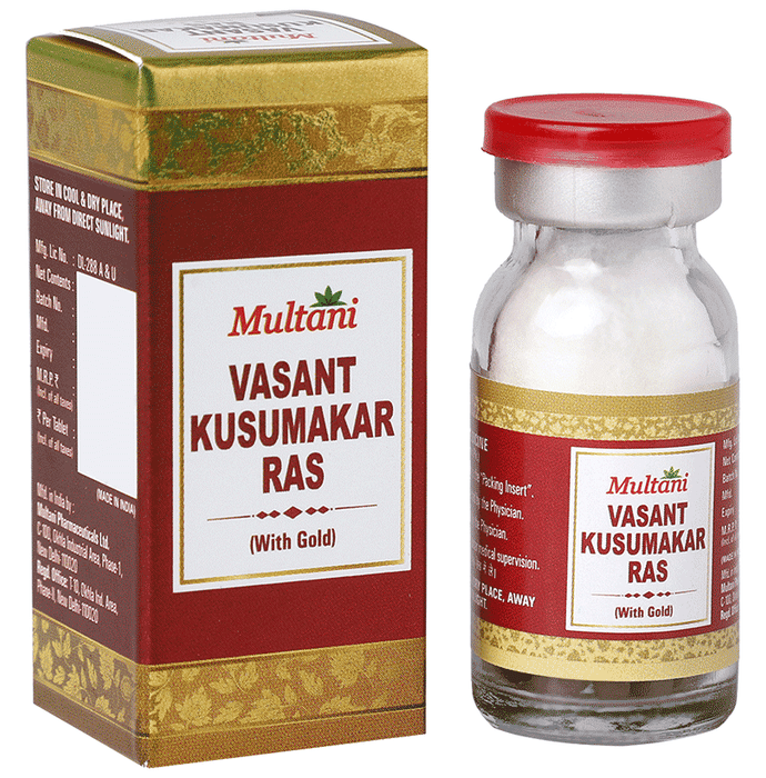 Multani Vasant Kusumkar Ras With Gold | Grocsy