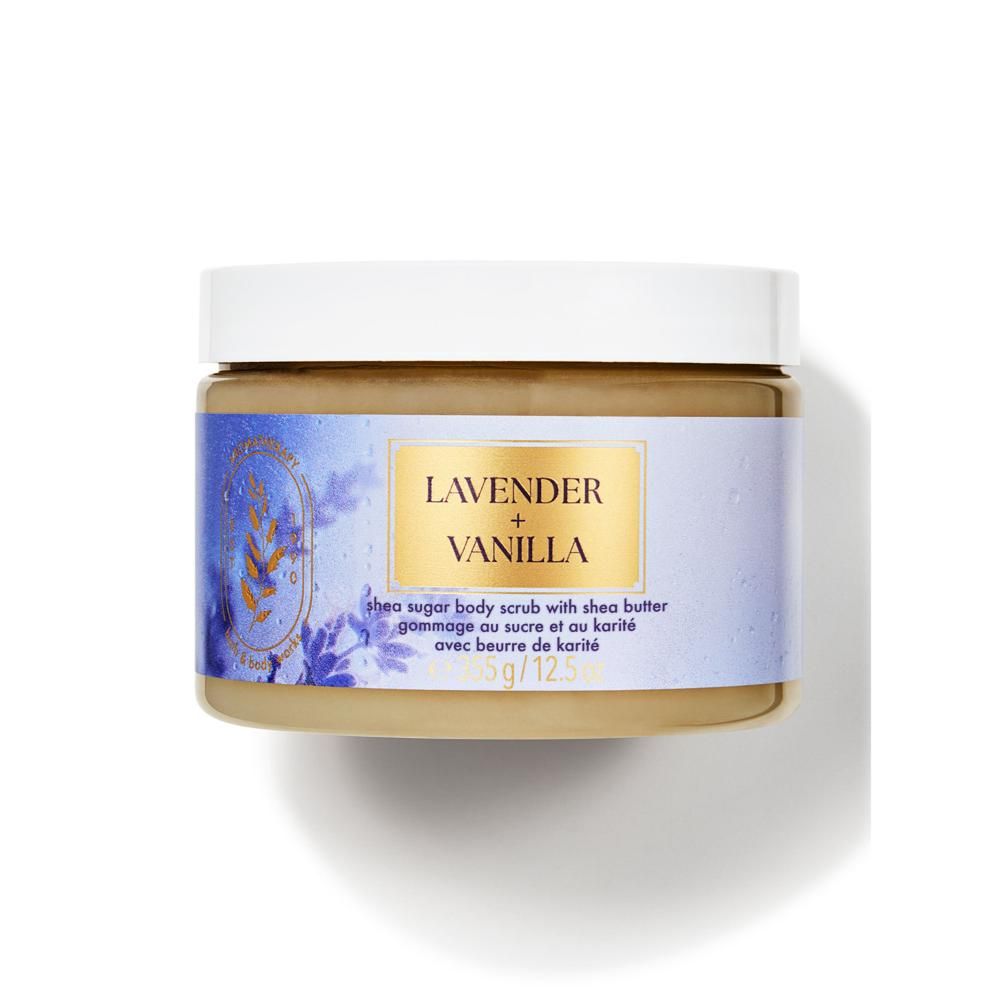 Bath & Body Works Lavender Vanilla Shea Sugar Body Scrub | Grocsy