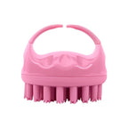 Scalppie Pro Silicon Hair Scalp Massager Shampoo Brush Scrub Hair Growth & Anti Dandruff - Baby Pink | Grocsy