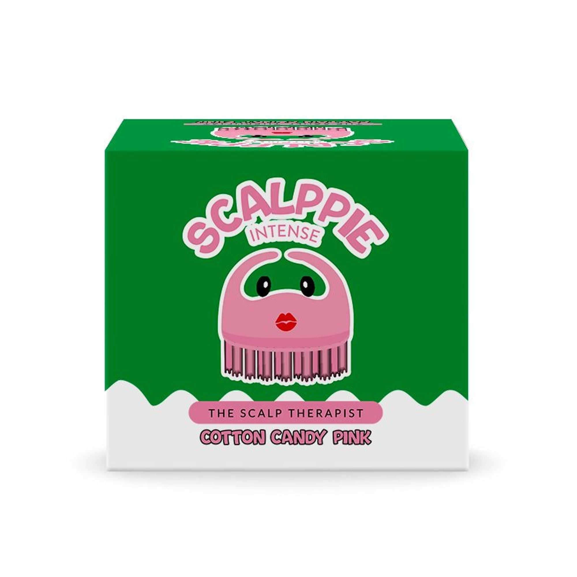Scalppie Pro Silicon Hair Scalp Massager Shampoo Brush Scrub Hair Growth & Anti Dandruff - Baby Pink | Grocsy