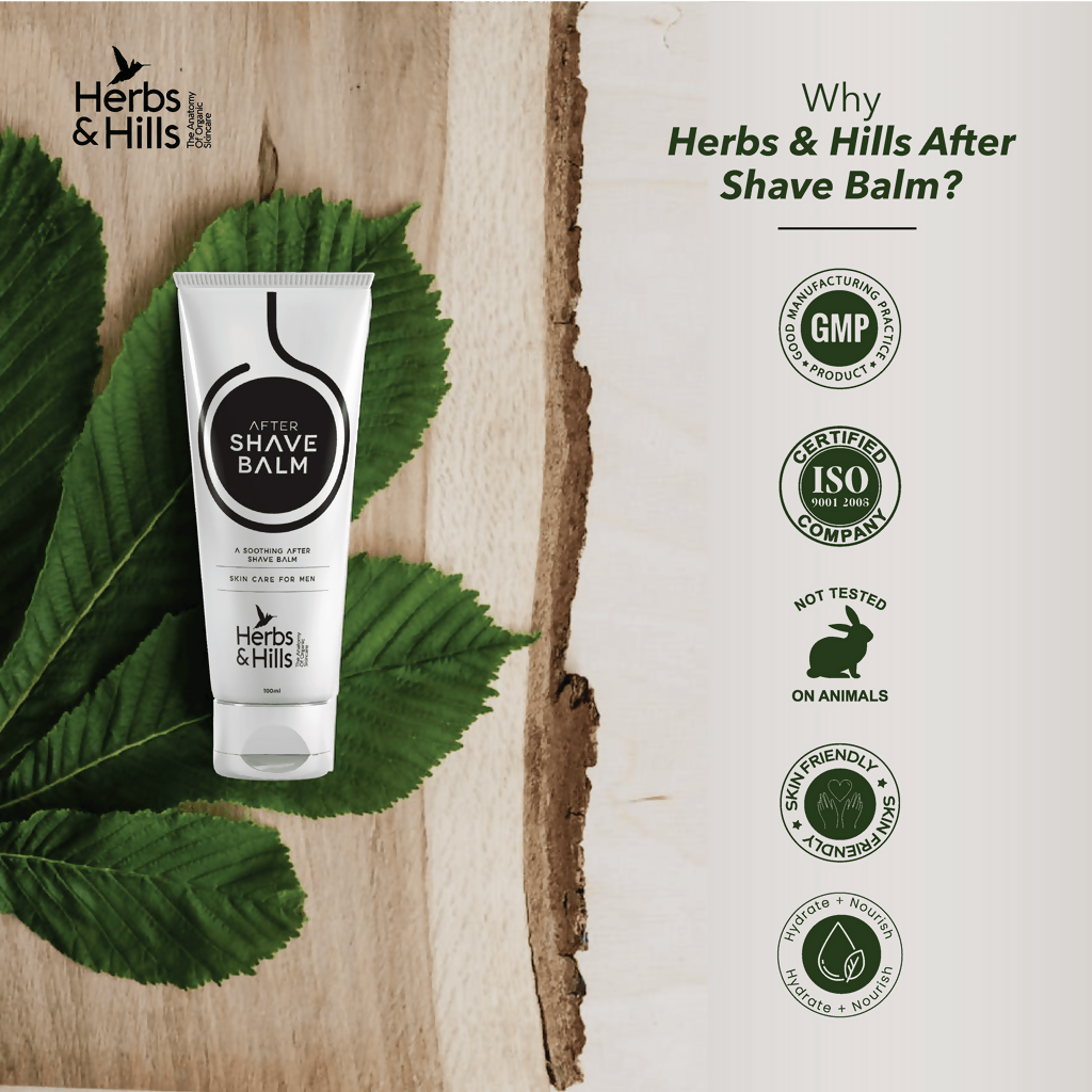 Herbs & Hills After Shave Balm | Grocsy