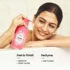 Foxtale Brightening Body Wash With Glycolic Acid & Niacinamide For Glowing Skin | Grocsy