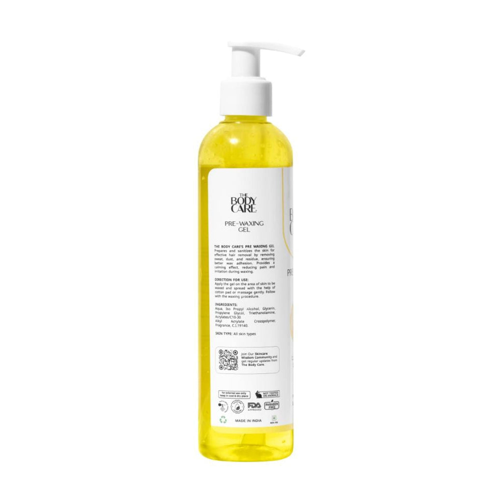 The Body Care Pre Waxing Gel | Grocsy