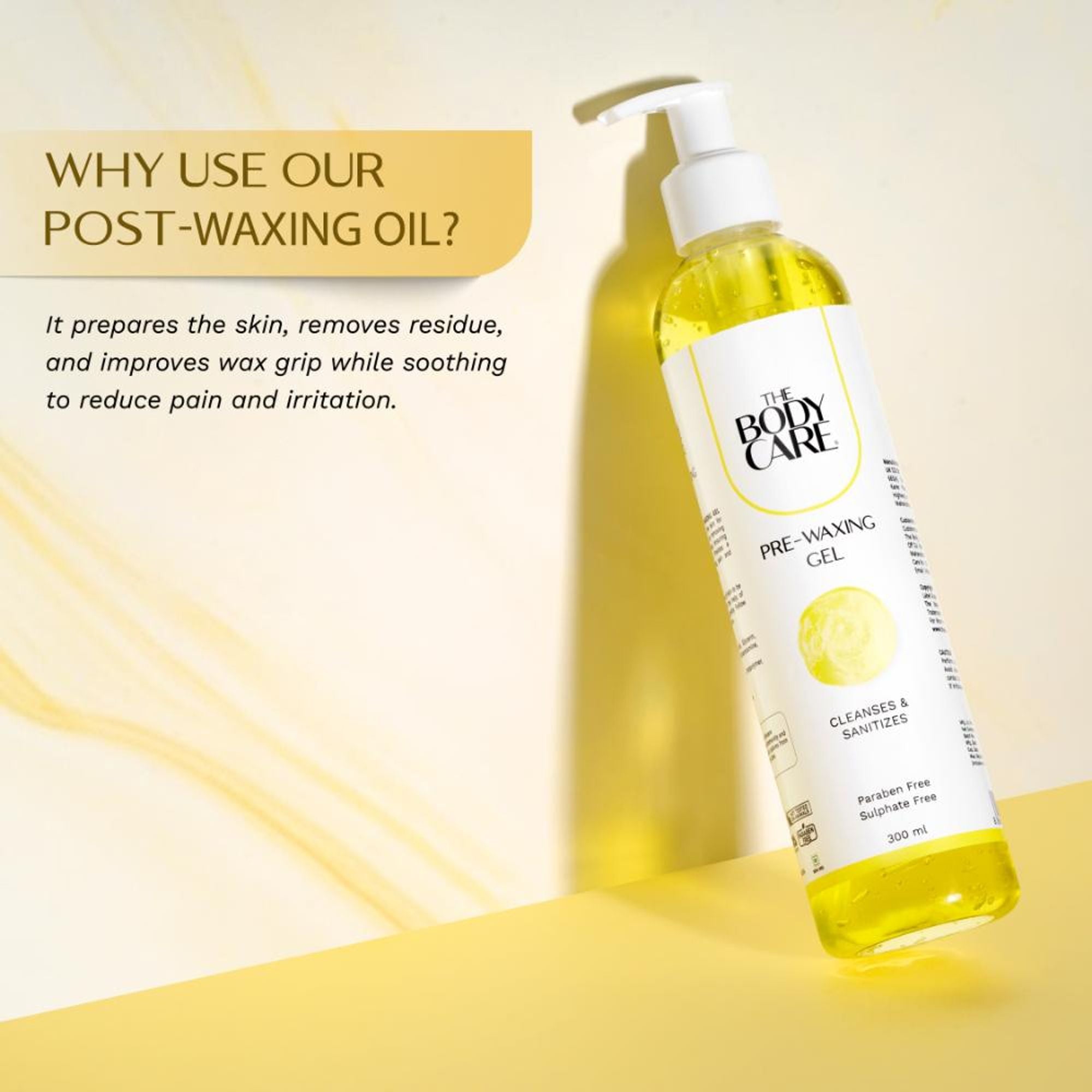 The Body Care Pre Waxing Gel | Grocsy