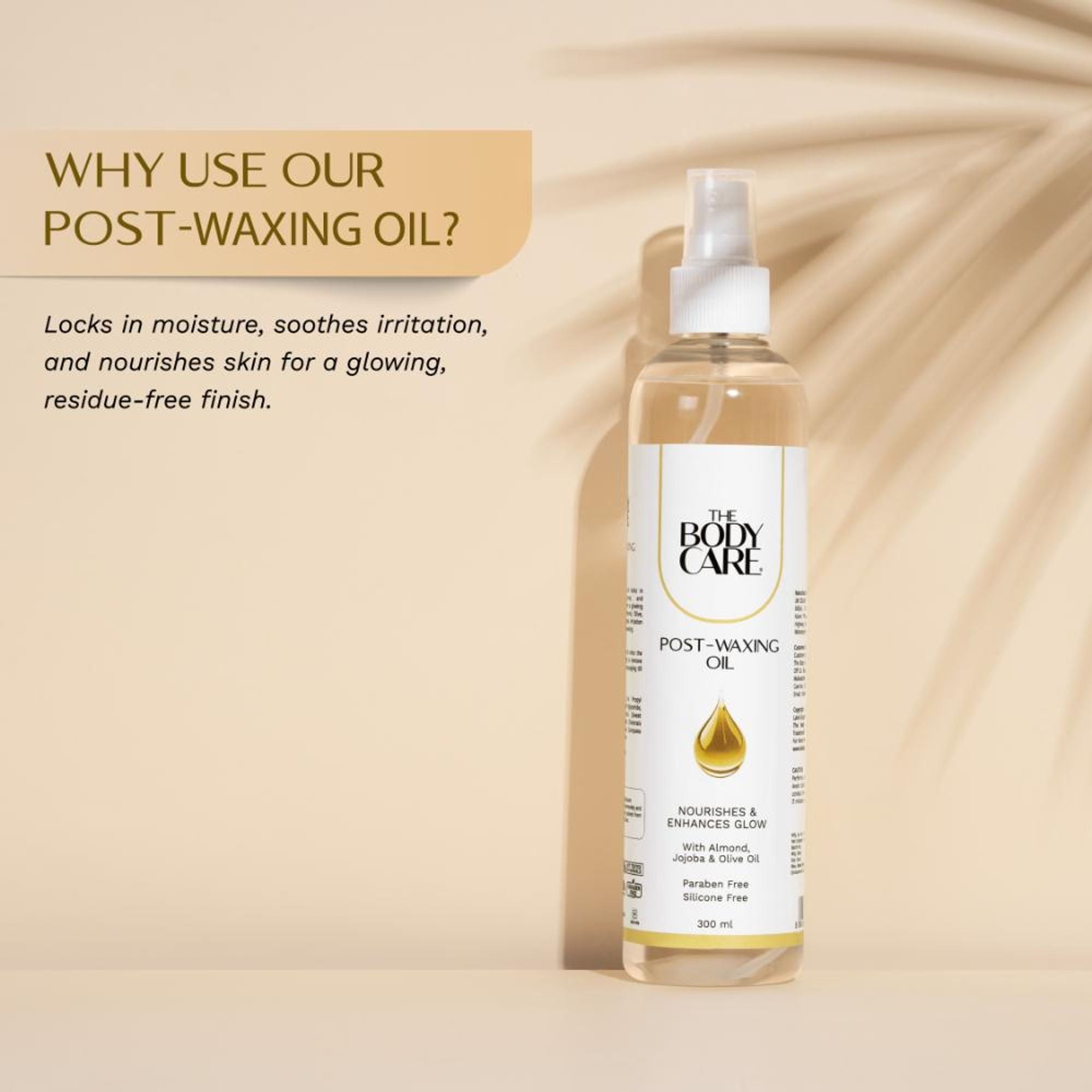 The Body Care Post Waxing Oil | Grocsy