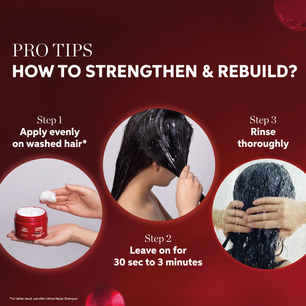 Wella Professionals Ultime Repair Conditioning Treatment With AHA & Omega-9 | Grocsy
