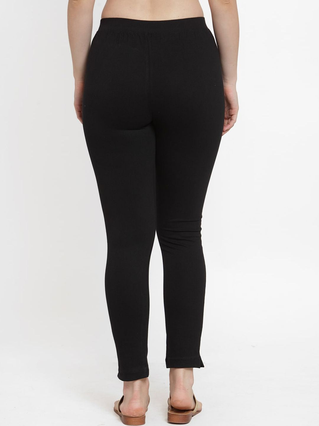 TAG 7 Women Pack of 2 Solid Ankle-Length Leggings | Grocsy