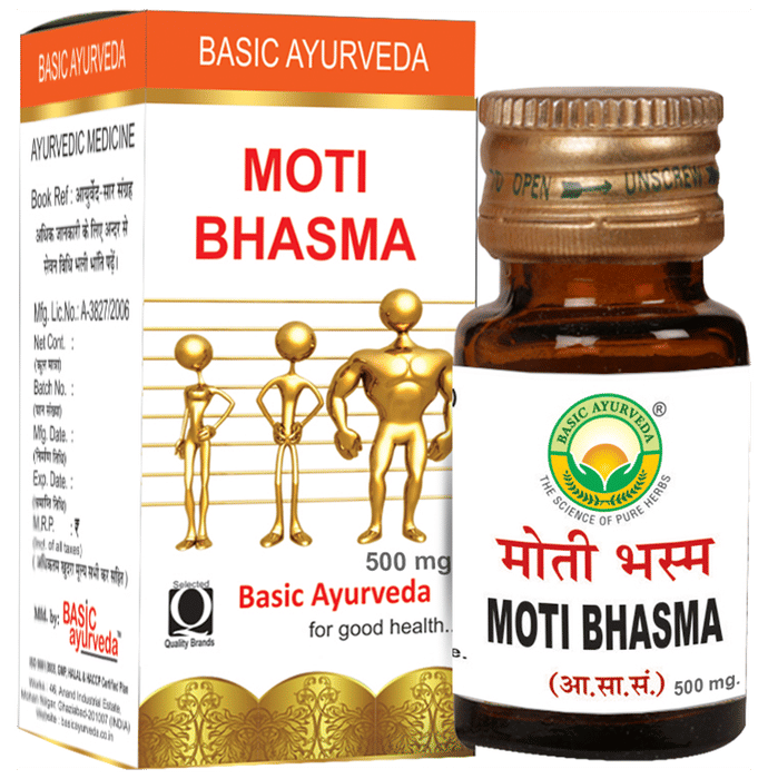 Basic Ayurveda Moti Bhasma | Grocsy