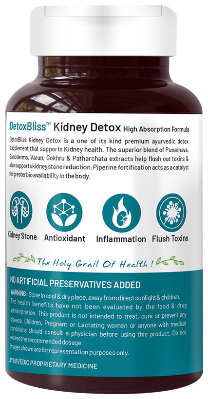Bliss Welness Kidney Detox Veg Tablet | Grocsy