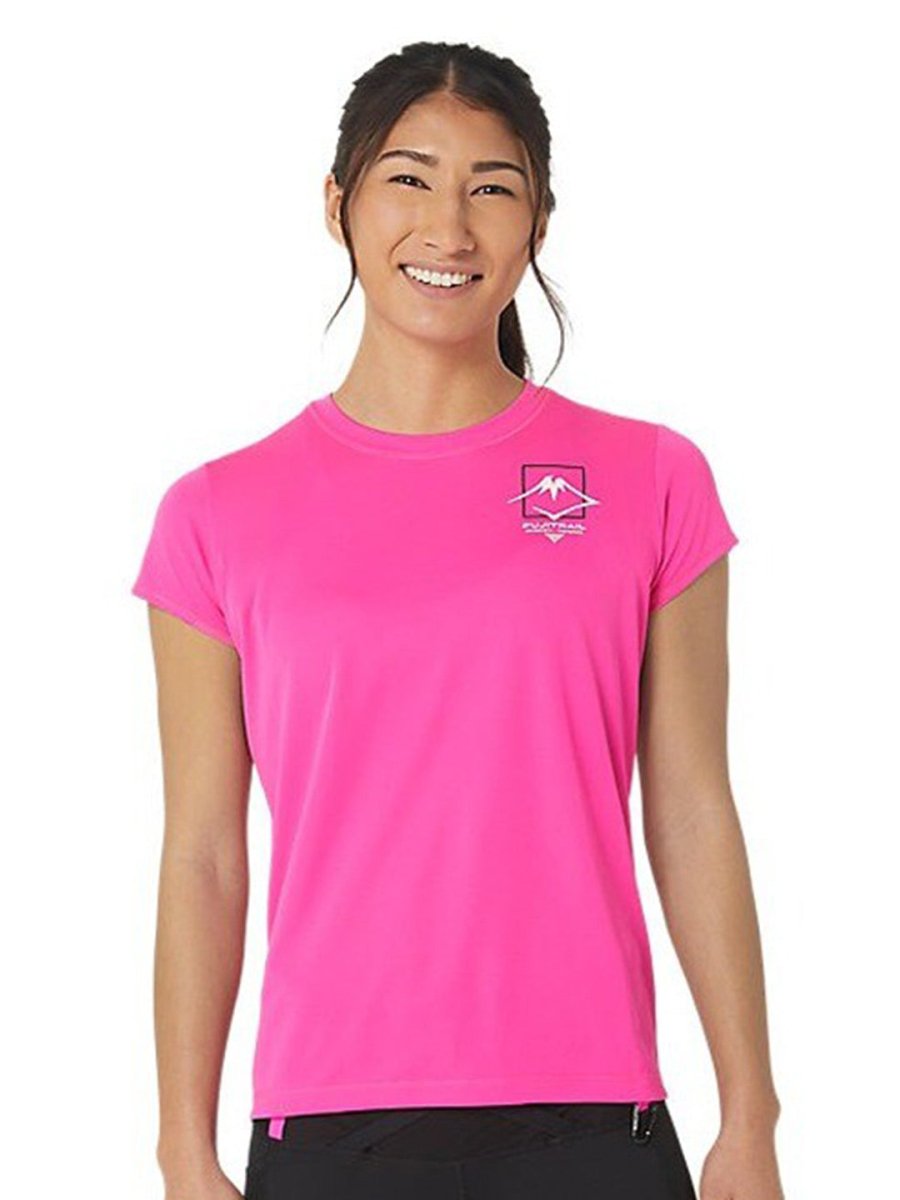 ASICS Fujitrail Logo SS Round Neck T-shirt | Grocsy