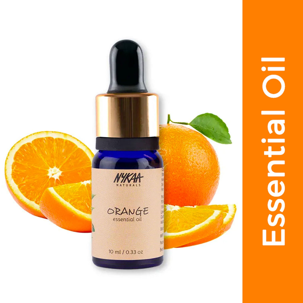 Nykaa Naturals - Orange Essential Oil For De-Tanning & Glowing Skin - 100% Natural | Grocsy